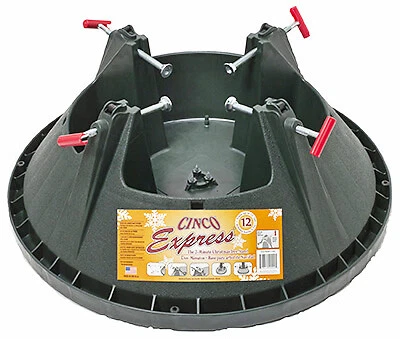 Soporte para árbol de Navidad Cinco C-144E, tiene capacidad para árbol de 12 pies - Cantidad 1 Foto 1 de 2