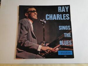 EP 45 TOURS -  RAY CHARLES - SINGS THE BLUES - Visadisc VI 245