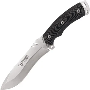 Cudeman Fixed Knife 6" Bohler N695 Steel Blade Black Canvas Micarta Handle 291M - Picture 1 of 1