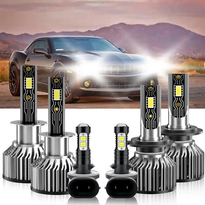 Kit de luces antiniebla de haz alto y bajo LED para Chevrolet Optra 2004-2007 6500 k Foto 1 de 4