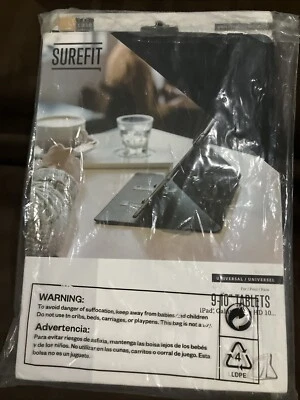 Case Logic 9-10" Surefit Classic Folio Case for Tablets Black - Image 1 of 2