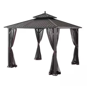 NEW Replacement Mosquito Netting For 10’x10 Hampton Bay Holden Hard Top Gazebo - Picture 1 of 4