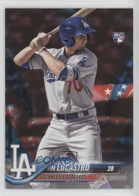 2018 Topps Independence Day /76 Tim Locastro #466 Rookie RC - Image 1 of 2