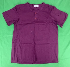Medium Purple Angelica Scrub Shirt - Picture 1 of 8
