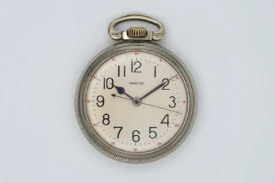 Reloj Bolsillo Hamilton 4992B Modelo 5 16s 22j 1944 Segunda Guerra Mundial Departamento de Artillería de Estados Unidos Estuche Funciona Foto 1 de 4