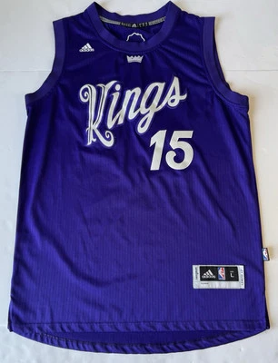 Camiseta Sacramento Kings DeMarcus Cousins L Púrpura Adidas NBA #15 Longitud +2 Foto 1 de 4