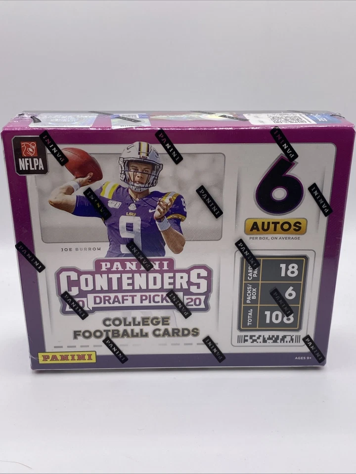 2020 Panini Contenders Draft Picks Football Hobby Box - Image 1 of 4
