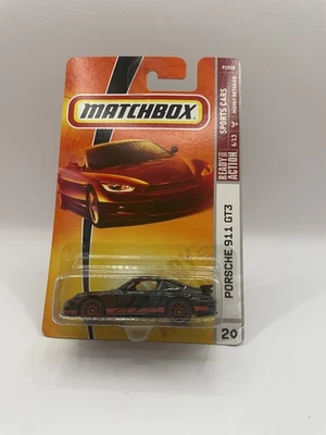 2008 Matchbox Porsche 911 GT3 Black Thailand MBX Sports Cars #20 6/13 - Image 1 of 2