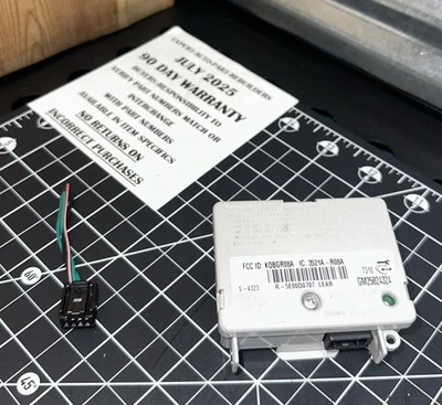 Receptor de bloqueo de robo Pontiac Solstice Saturn Sky entrada sin llave OEM 25824324 Foto 1 de 4