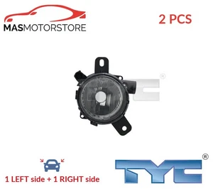 FOG LIGHT LAMP PAIR TYC 19-11009-01-2 2PCS P FOR OPEL CORSA D,CORSA E,MERIVA B - Picture 1 of 5