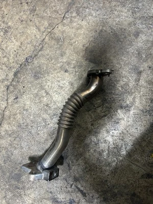 OEM BMW F15 X5 14-18 N57 Diesel EGR Cooler Hose Line Pipe 11718513695 - Image 1 of 3