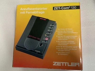 ZET Com 130 Anrufbeantworter mit Fernabfrage von Zettler gebraucht - Bild 1 von 2