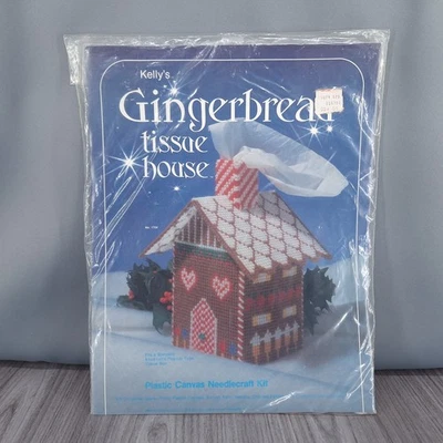 Kellys Gingerbread House Tissue Box Cover - Image 1 of 4