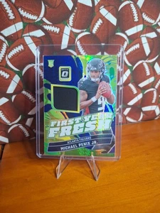 ROOKIE MICHAEL PENIX JR. 2024 Donruss Optic - First Year Fresh #FYF-MPJ (RC,MEM) - Picture 1 of 2