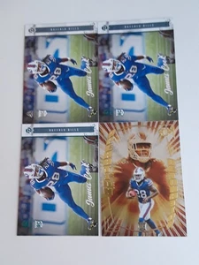 LOTE DE TARJETAS DE NOVATO JAMES COOK 2022 CON INSERTOS-FACTURAS TODAS PRO RB-12 TARJETAS - Imagen 1 de 3