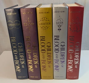 Complete 5 Vol CHILDREN OF BLOOD & BONE Collector Clan Edition Set, Tomi Adeyemi - Picture 1 of 24