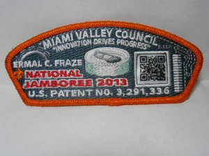 MIAMI VALLEY COUNCIL 2013 NATIONAL JAMBOREE PATCH - Imagen 1 de 1