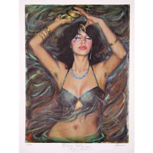 Acquaforte Di Cascone Original Print Art Collectibles Design 50X70Cm - Picture 1 of 1