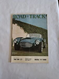 1957 February, Road & Track Magazine, Porsche Spyder, (MH730)