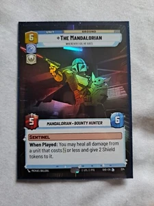 The Mandalorian - Hyperspace Foil SHD 324 NM | Star Wars Unlimited TCG Legendary - Foto 1 di 1