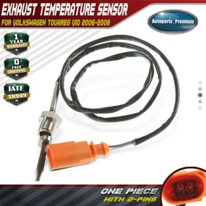 Exhaust Gas Temperature Sensor for Volkswagen Touareg V10 5.0L 06-08 Rear Left - Picture 1 of 8