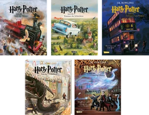 Harry Potter (farbig illustrierte Schmuckausgabe) 1-5 Carlsen Comics, Jim Kay - Picture 1 of 49