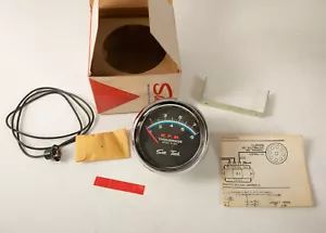 NOS Sun Vintage Tachometer (M4R/JSF6) ST-502 8000 RPM Gauge 8K Blue Line Tach - Picture 1 of 13