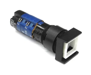 NOS Rafi Square 2-Gang 5/8" Momentary Illuminated Switch. SW - Picture 1 of 1