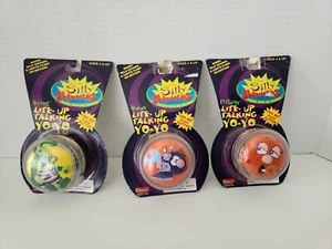De colección Nuevo de Lote Antiguo 1998 Funomenon Silly Slammers Yo-Yo Sting Swat Tiffany Lite Up 3X - Imagen 1 de 5