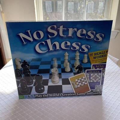 New Sealed No Stress Chess by Winning Moves Games USA - Image 1 of 4