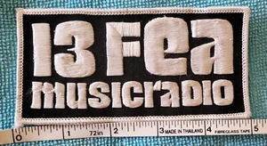 WFEA Radio (Manchester NH) 1980s Vintage Collectible Embroidered Patch RARE! - Picture 1 of 2