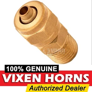 1/8" NPT MALE COMPRESSION FITTING FOR 3/8" OD HOSE TRAIN/AIR HORN/TANKS VXA7718 - Picture 1 of 3