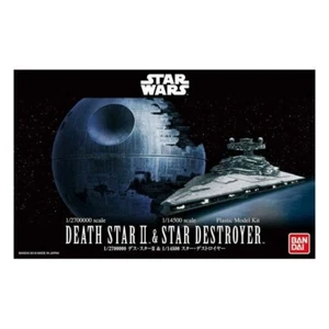 Bandai 1/2,700,000 DEATH STAR II & 1/14,500 STAR DESTROYER New - Picture 1 of 1