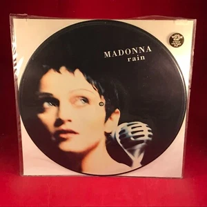 MADONNA Rain 1993 UK 12" vinyl picture disc single remix Open Your Heart * - Picture 1 of 5