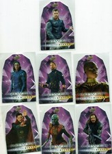 2018 Upper Deck Marvel Avengers Infinity Power Stone Die Cut Set 1-7 Loki Thor