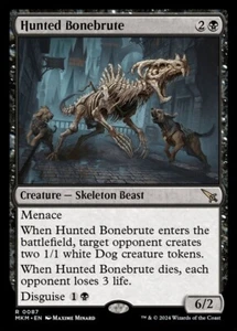 Hunted Bonebrute #0087 MTG Murders at Karlov Manor Rare NM - Bild 1 von 1