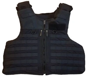 Hawk Black Tactical Molle Vest And Body Armour Cover !COVER ONLY! HC04AN - Picture 1 of 2