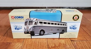 CORGI CLASSICS 98467 YELLOW COACH 743 PUBLIC SERVICE NEW JERSEY BUS DIE-CAST NOS - Picture 1 of 3