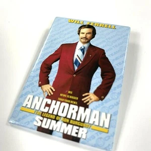 VTG 2004 PINBACK BUTTON MOVIE THEATER EXCLUSIVE ANCHORMAN: LEGEND RON BURGUNDY - Picture 1 of 4