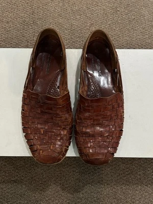 Sandalias trenzadas tejidas a mano Nordstrom - marrón. Talla 9. Estado suave Foto 1 de 4