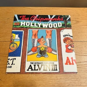 The Chipmunks Go Hollywood 12" Vinyl LP 1982 RCA Records AFL1 4376 - Foto 1 di 4