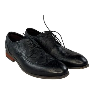 La Milano Shoes Mens 12 Harris Wingtip Oxford Genuine Leaather Lace up Business - Picture 1 of 9