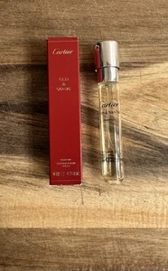 Cartier Oud And Santal Perfume 10ml /0.3oz Travel Spray Batch 2BAC Read See Pics - Picture 1 of 11