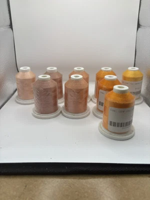 Simplicity Pro Lot Of 9 Spools Thread 1100 YRD & 1005M Unused - Image 1 of 2