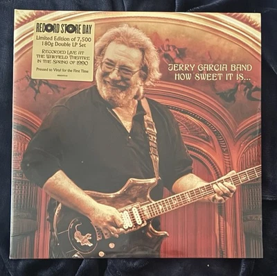 Jerry Garcia Band How Sweet It Is RSD 2023 Double LP Live 1990 Vinyl LE /7500! - Image 1 of 2