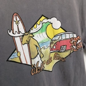 Vintage Uber Moose T-Shirt Mens XL Uber Deluxe VW Splitty Surf Retro 90s Y2K - Picture 1 of 5