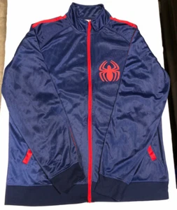 Marvel Spiderman Mad Engine Track Jacket Size Xl - Picture 1 of 7