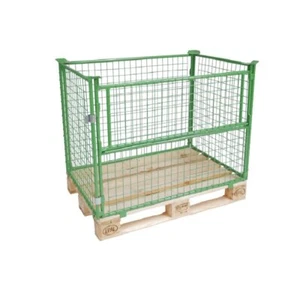 Gitteraufsatzrahmen lackiert 1000 mm Nutzhöhe - 800x1200 - Europalette Gitterbox - Bild 1 von 2