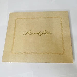 Vtg 78 RPM 10" Bound Album Book Cream W/ 10 Bullet RCA Victor Columbia Records - Picture 1 of 20