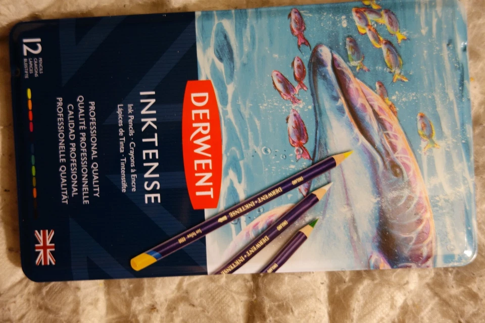 Derwent 12 Inktense Pencils..